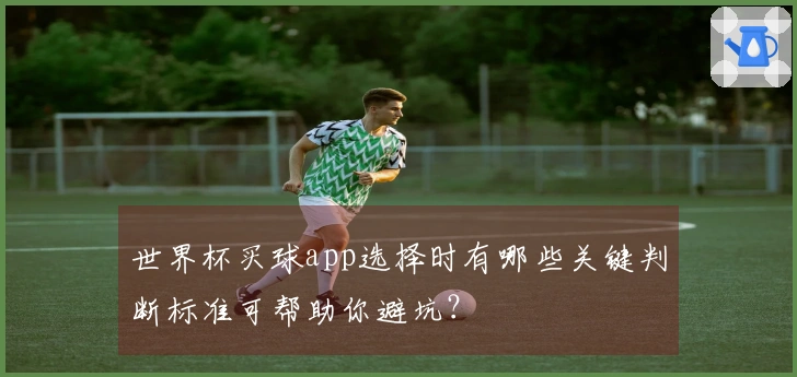 世界杯买球app选择时有哪些关键判断标准可帮助你避坑？
